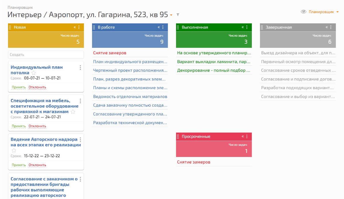 Продвинутая система управления проектами